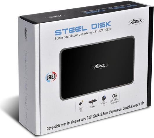 Actual product image Advance BX-2525U3 storage drive enclosure HDD enclosure 2.5 inch (2.5")