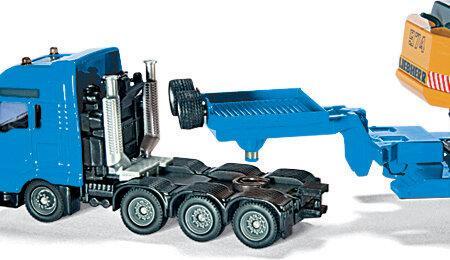 Actual product image Siku Heavy transporter with low bed trailer