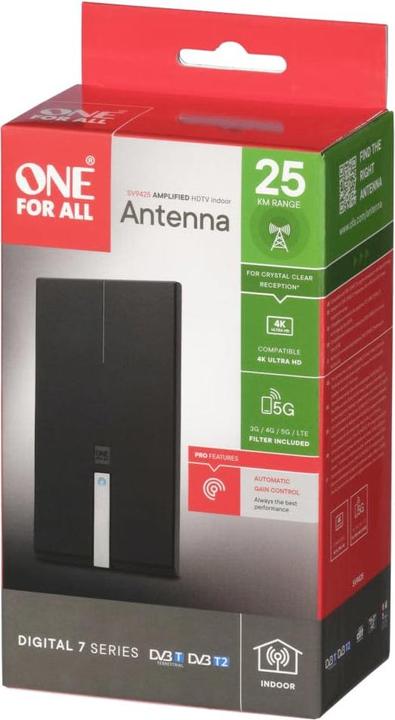 Actual product image One for All DVB-T2 Premium Antenna 5G (Indoor antenna, DVB-T / -T2)