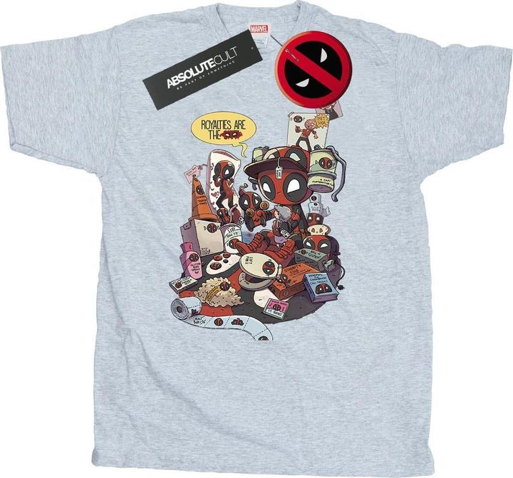Image du produit - T-shirt DEADPOOL MERCHANDISE ROYALTIES - Homme (M)