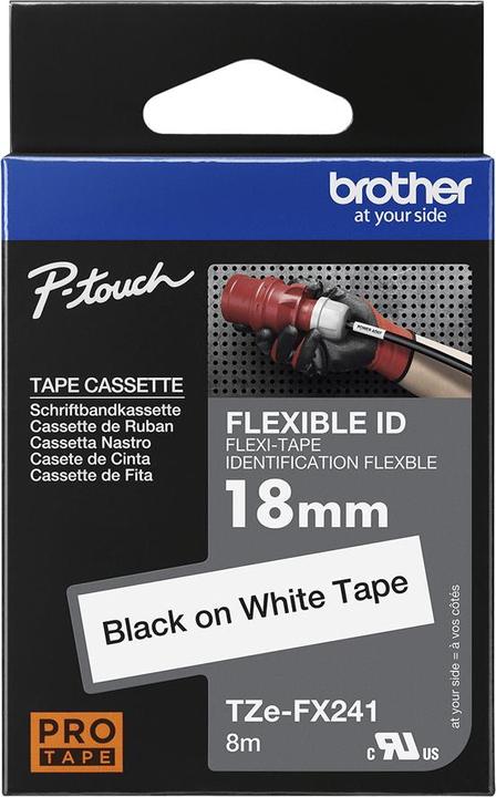 Produktbild Brother TZeFX241 (2 cm, Weiss)
