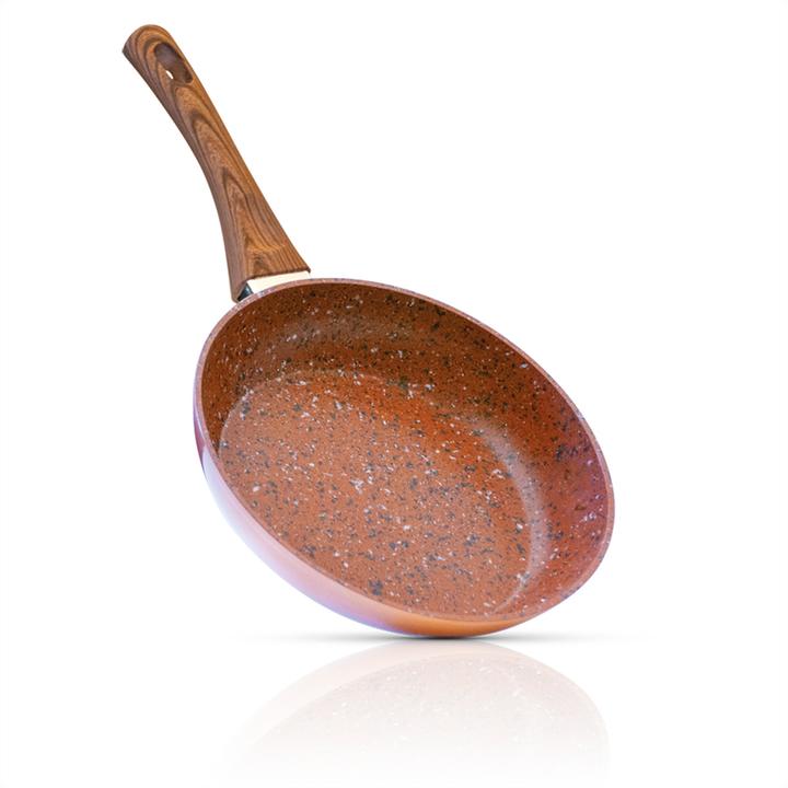 Image du produit Livington Copper & Stone Pan (25 cm, Poêle à frire, Cuivre, Aluminium, Acier)