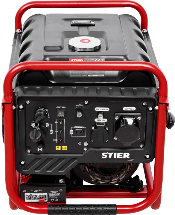 Produktbild Stier Inverter Stromerzeuger SNS-500 5,0 kW 75 dB(A) (18 l)