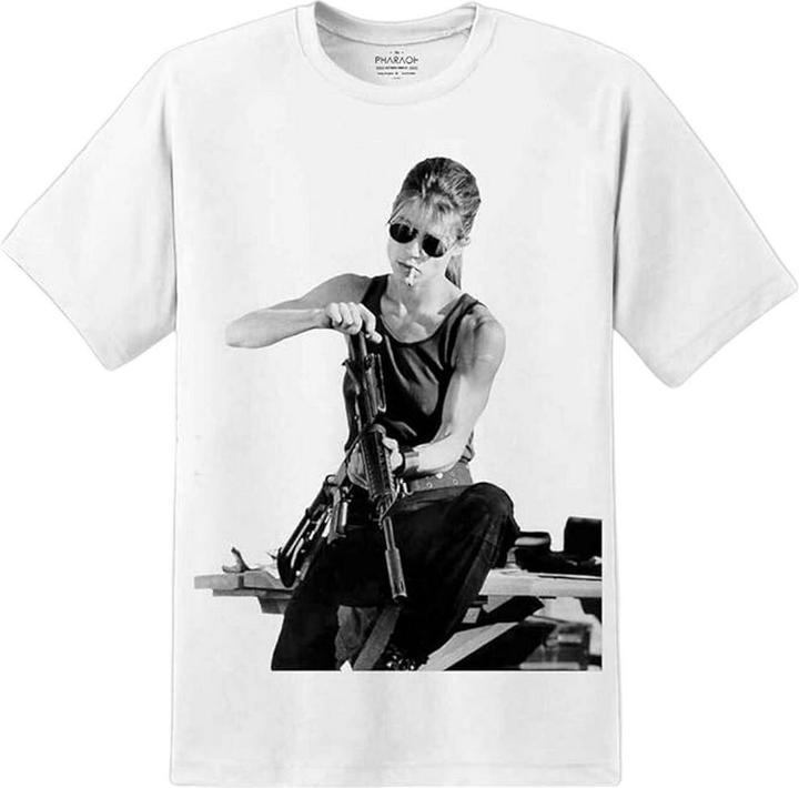 Actual product image Terminator Mens Sarah Connor T-Shirt (XL)