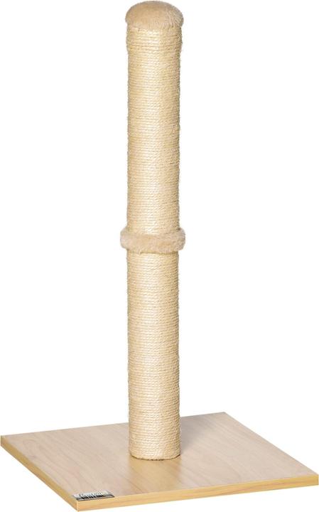 Actual product image Jamb Scratching trunk (60 cm, Beige+oak)