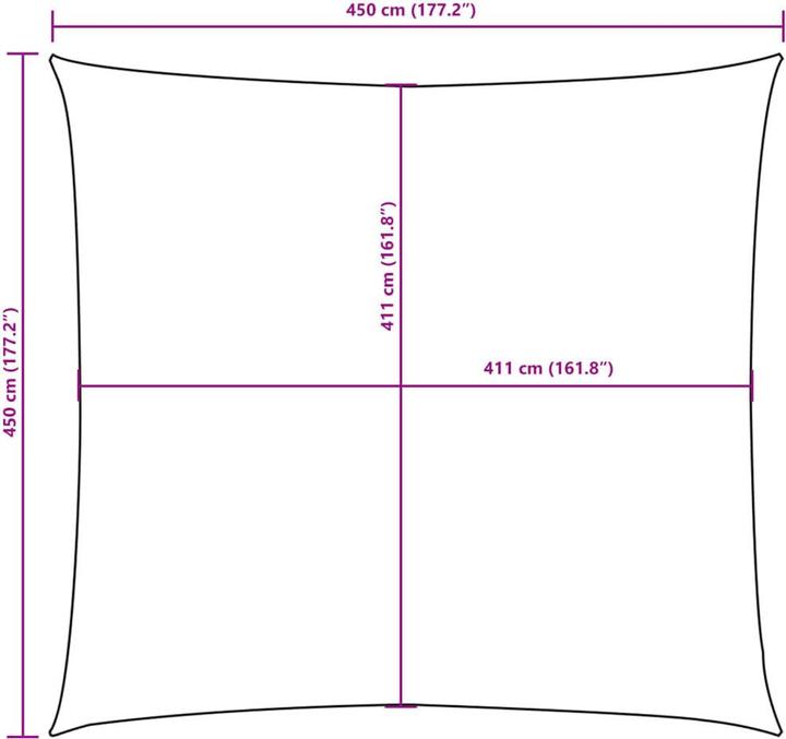 Actual product image VidaXL Fatianova (450 x 450 cm)