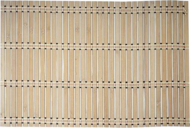 Image du produit Mendler Set de table 6 pièces, set de table, bambou lavable 45x30cm - marron clair (6 x, 45 x 30 cm)