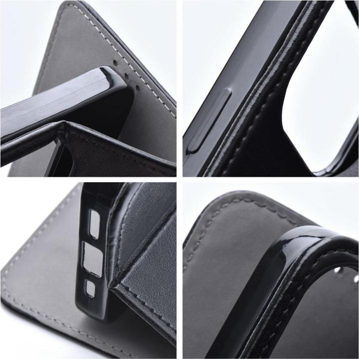 Actual product image OEM Book case SMART MAGNETO Book case for XIAOMI Redmi Note 12 5G black (Xiaomi Redmi Note 12 5G)