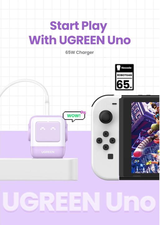Actual product image Ugreen Nexode RG (65 W)