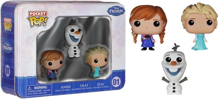 Image du produit Funko Disney Frozen: Tin Box 3-Pack Pocket