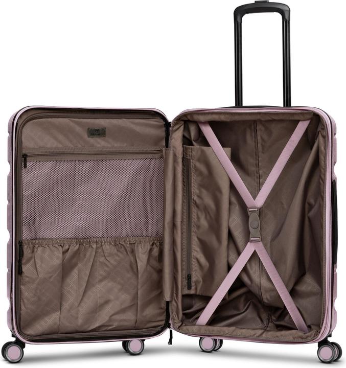 Actual product image Franky Munich 4.0 4-wheel suitcase set, 3-piece with stretch fold (199 l, XL (from 140l))