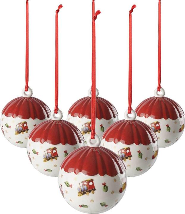 Villeroy & Boch Toy's Delight Decoration Kugel (6 -teilig)