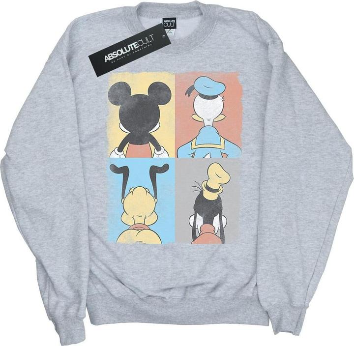 Disney Mickey Mouse Four Backs Sweatshirt Mädchen