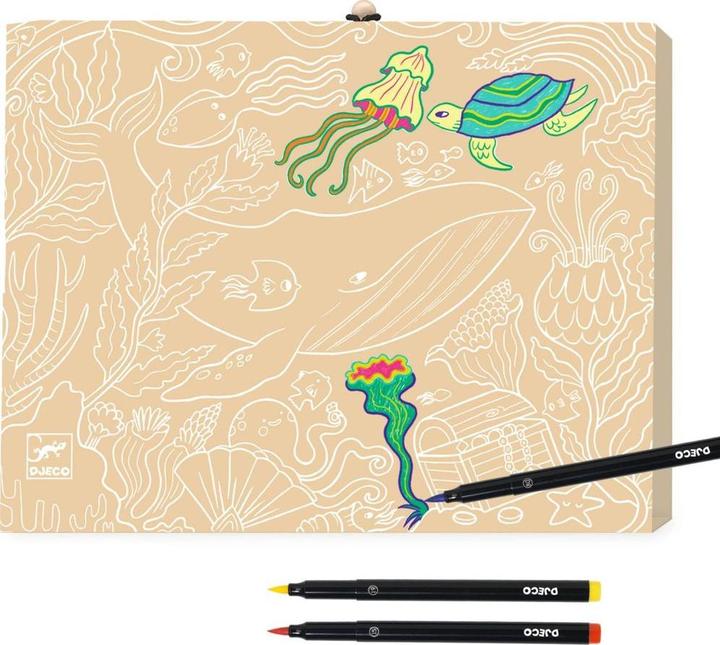 Image du produit Djeco Première boîte de crayons-pinceaux