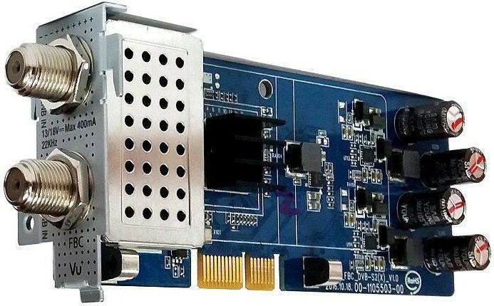 Produktbild Vu+ DVB-S2 /S2X FBC Twin Tuner Duo (8 GB, DVB-S2X, CI+-Schacht)