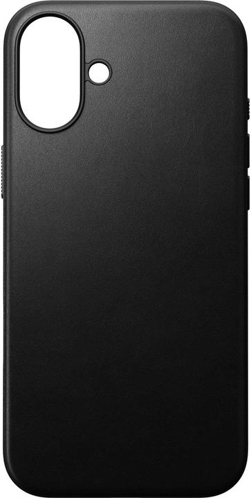 Actual product image Nomad Modern Leather Case iPhone 16 Plus Black (Apple iPhone 16 Plus)