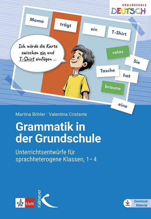 Image du produit Grammaire à l'école primaire (Allemand, Martina Böhler, Valentina Cristante, 2024)