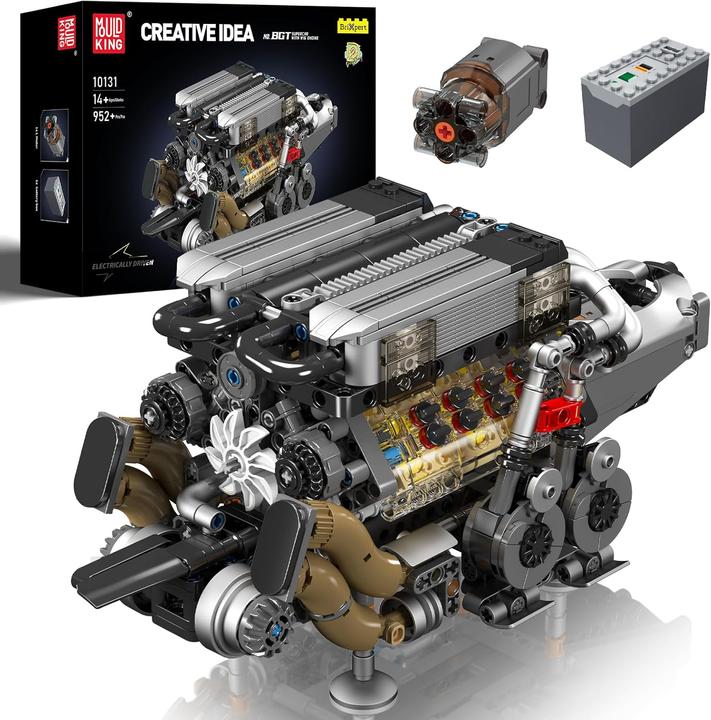 Actual product image Mould King BGT W16 Engine Motor