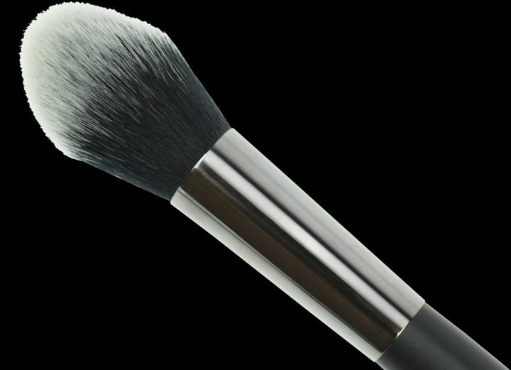 Produktbild Puderpinsel Tulpenform (1) aus feinstem Torayhaar, runde Zwinge, Länge: 20 cm (Puder)