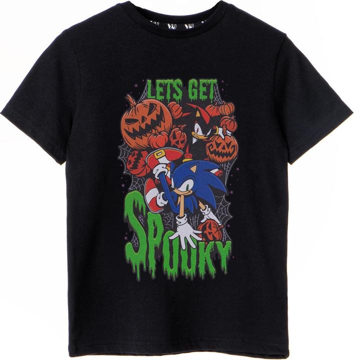 Sonic The Hedgehog Let's Get Spooky TShirt Jungen