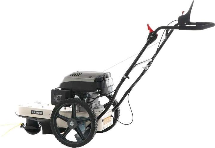 Actual product image Blackstone 4-stroke motorised scythe with petrol-driven wheels