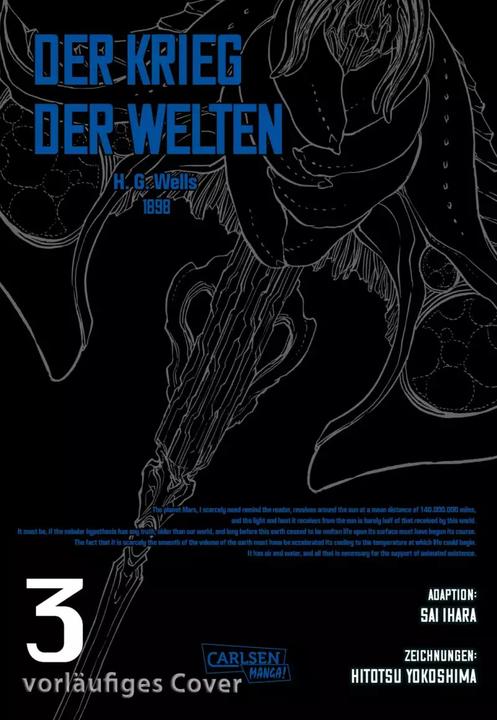 Immagine prodotto H.G. Wells - Der Krieg der Welten 3 (Tedesco, H. G. Pozzi, Hitotsu Yokoshima, Bartolomeo Gandalf, Sai Ihara, 2022)