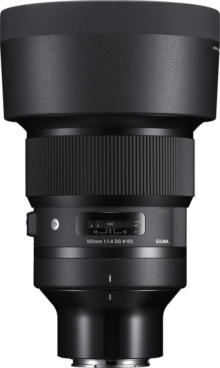 Sigma 105mm f/1.4 DG HSM ART, Sony E (Sony E, APS-C / DX, Plein format)