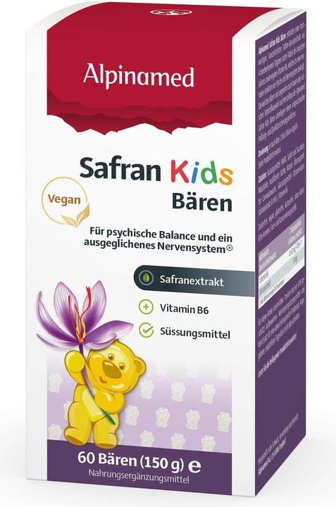 Produktbild Alpinamed Safran Kids Bären (60 Stück, Tabletten, 228 g)