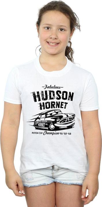 Immagine prodotto Disney Cars Hudson Hornet Maglietta Ragazze (140, 146)