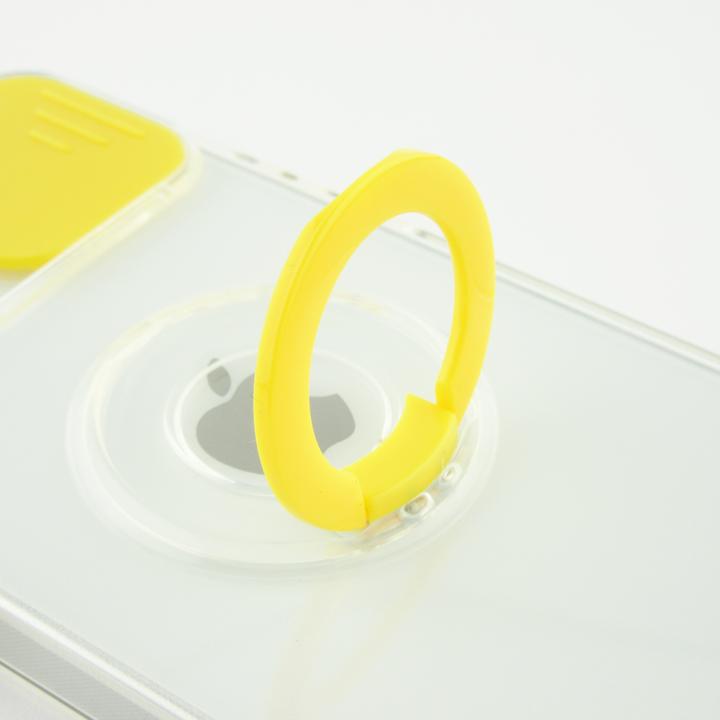 Image du produit PhoneLook Coque Caméra clapet avec anneau jaune (Apple iPhone 14 Plus)