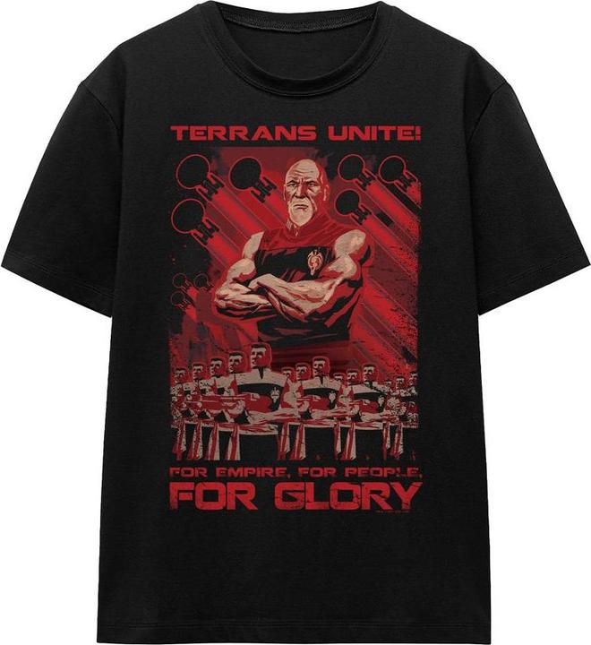 Actual product image Unisex Adult Terrans Unite T-Shirt (M)