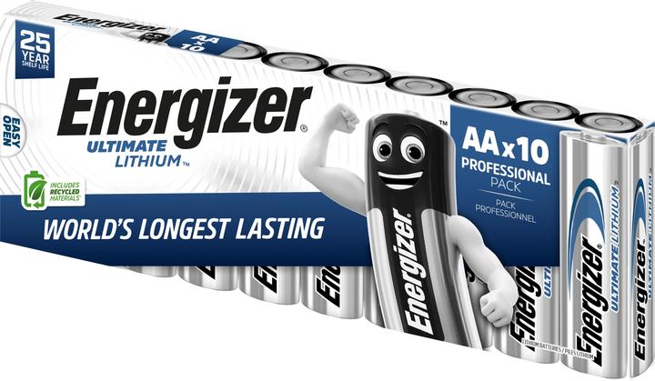 Energizer Lithium ultime (10 pcs, AA, 3000 mAh)
