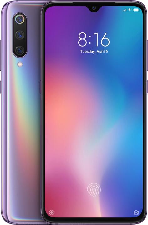 Xiaomi Mi 9 (128 GB, Lavender Violet, 6.39", Dual SIM, 48 Mpx, 4G)