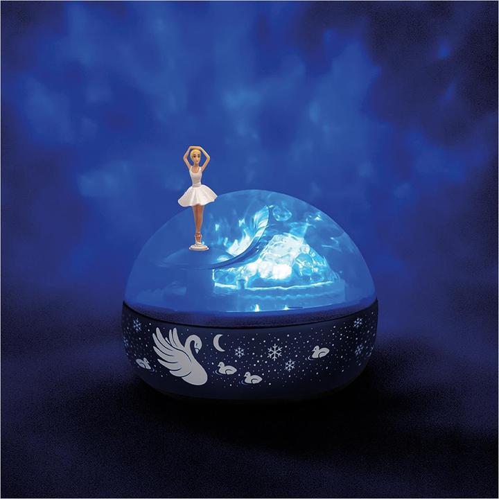 Actual product image Trousselier Night light projector w. Music, Swan Lake
