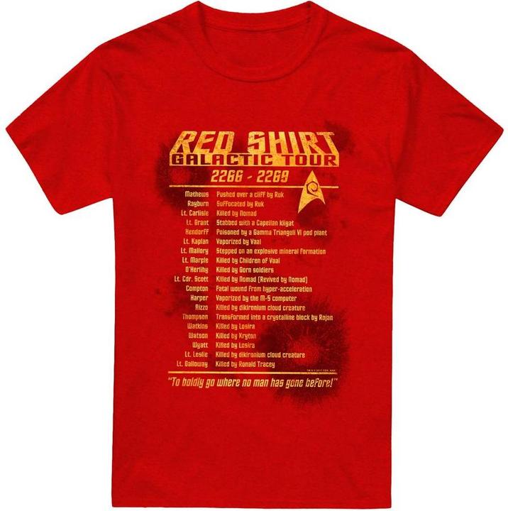Produktbild Red Shirt Tour TShirt (3XL)