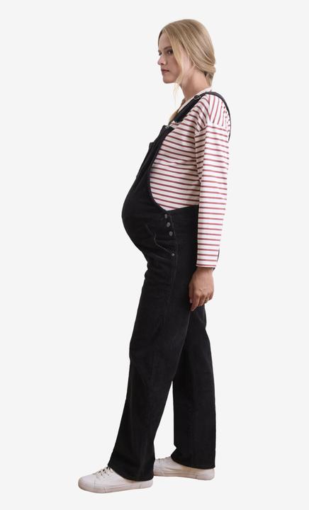 Actual product image Vertbaudet Corduroy dungarees for pregnancy & breastfeeding, Mom-Fit (46)