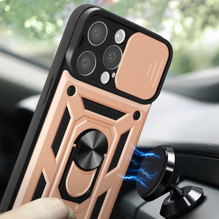 Immagine prodotto Avizar Koscam, Coperchio della telecamera + anello di sicurezza della serie (Apple iPhone 15 Pro Max)