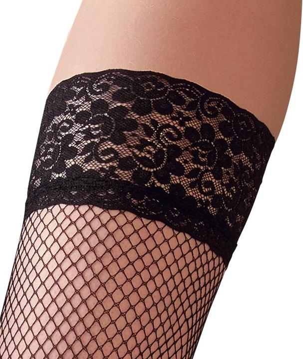 Produktbild Cottelli Collection Halterlose Netzstrümpfe (5)