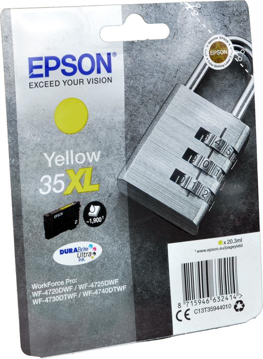 Image du produit Epson 35XL DuraBrite Ultra (Y)