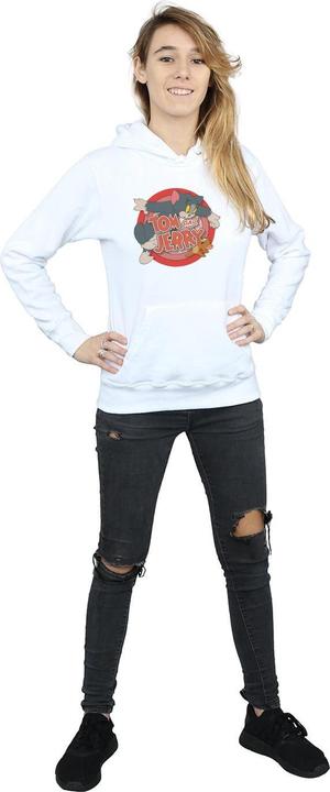 Immagine prodotto Tom & Jerry Classic Catch Felpa con Cappuccio Donna (M)