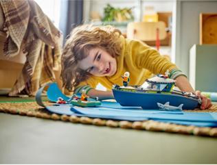 Immagine prodotto LEGO Verfolgungsjagd im Polizeiboot (60456, LEGO City)