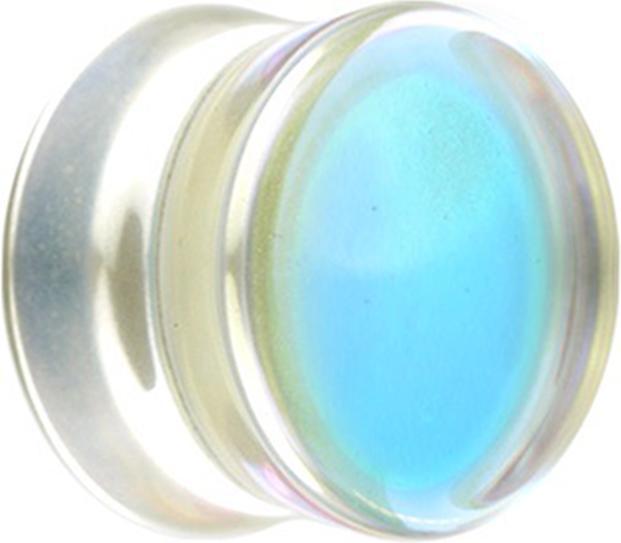 Produktbild Star Piercing Flared Plug Spiegel transparent aus Glas (ohne Messing, Glas)