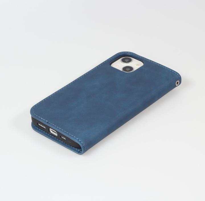 Produktbild PhoneLook Leder Tasche Flip Wallet vintage mit Magnetverschluss und Kartenhalter (Apple iPhone 13)
