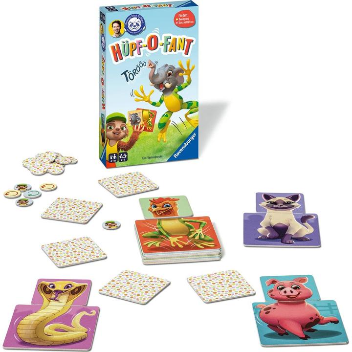 Image du produit Ravensburger Bougez intelligemment. Hüpf-O-Fant (Allemand)