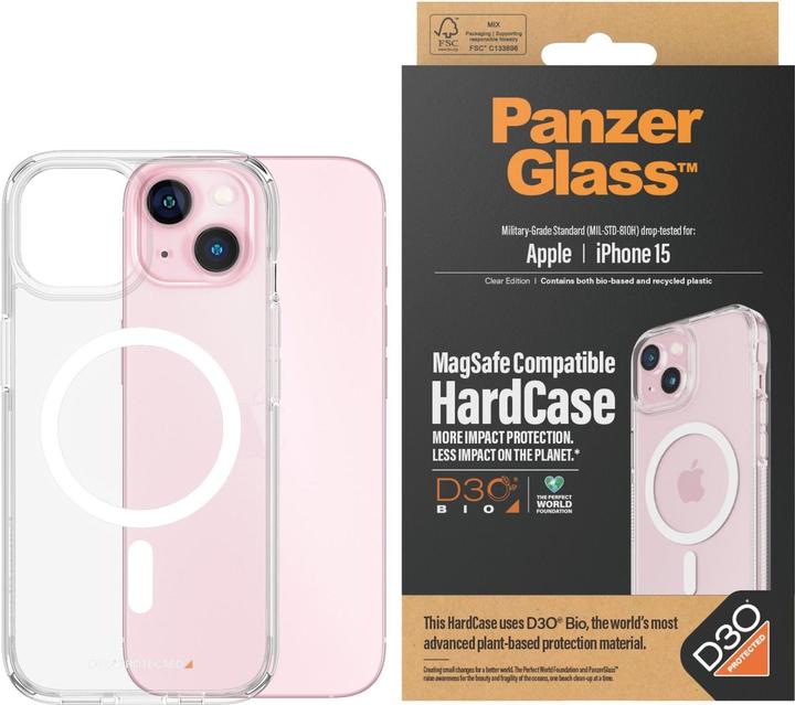 Produktbild PanzerGlass Hard Case (Apple iPhone 15)