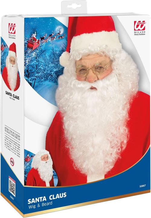 Actual product image Widmann Santa Claus wig beard