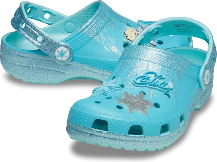 Actual product image Crocs T's Frozen Elsa Classic Clog (24)