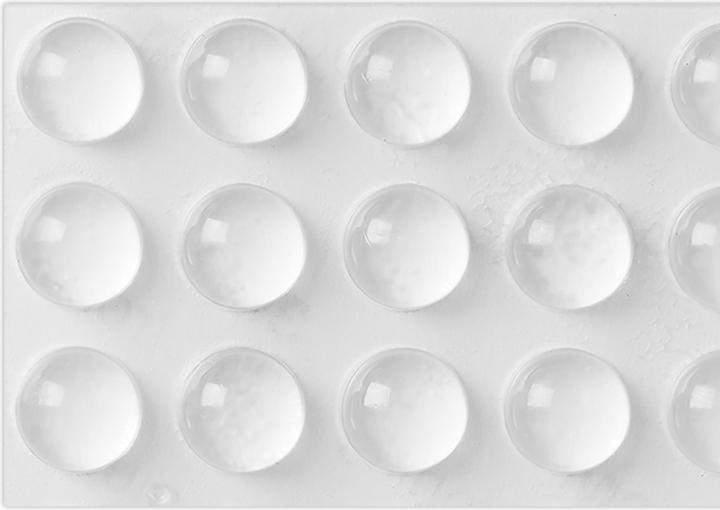 Immagine prodotto Relaxdays Tampone in gomma (222 Pezzo/i, 1,5 x 1,5 x 0,5 cm)