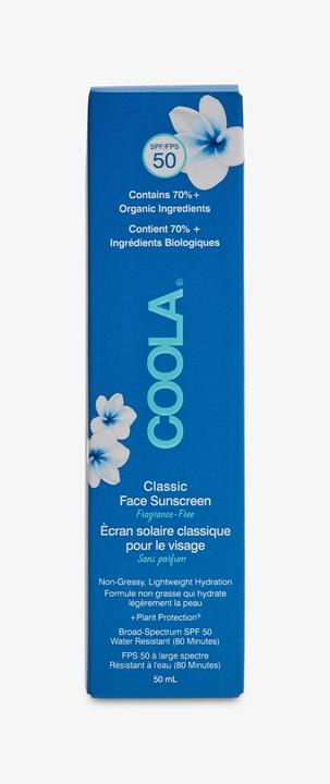 Image du produit Coola Suncare Classic Lotion Fragrance Free (Crème solaire visage, SPF 50, 50 ml, 50 g)