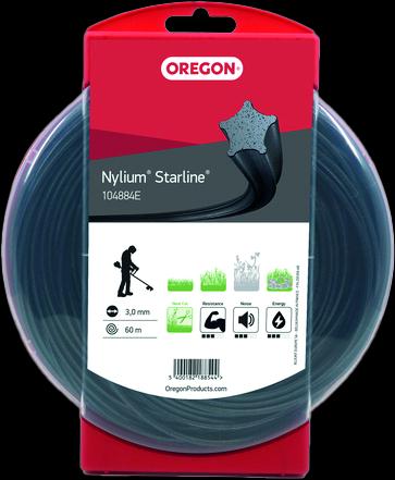 Immagine prodotto Oregon Filo Nylium Starline 3,0 mm x 60 m (Cinghia di trasporto per macchine da giardino)